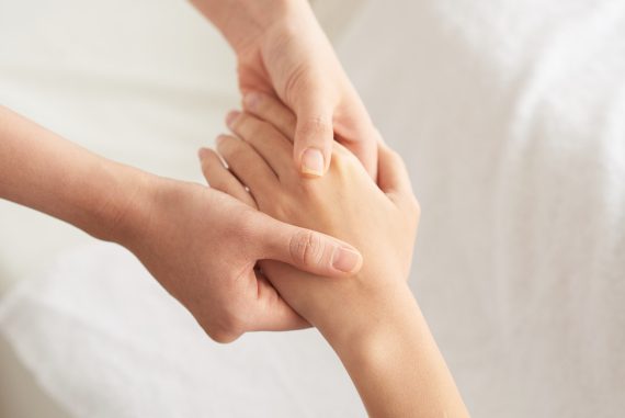 Relaxing hand massage Relaxing hand massage